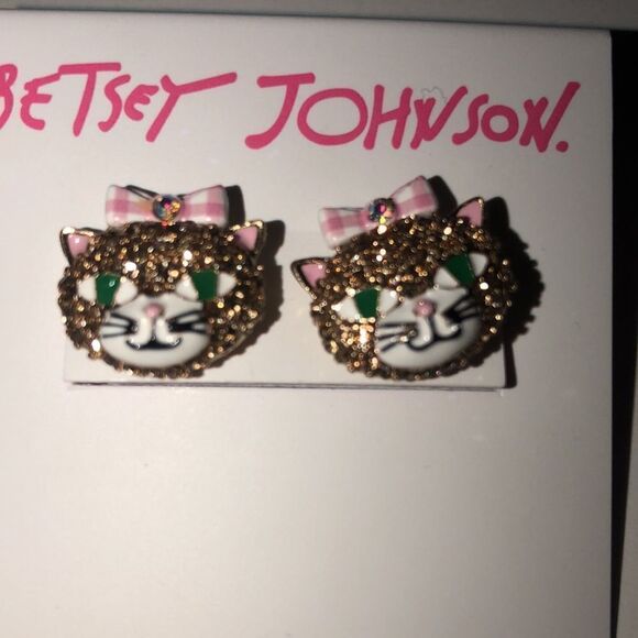 NEW BETSEY JOHNSON EARRINGS - Picture 6 of 6